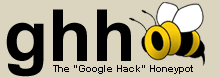 google hack honeypot